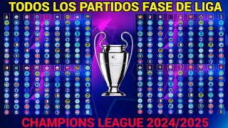 ASÍ se JUGARÁ la NUEVA FASE DE LIGA de la CHAMPIONS LEAGUE 20242025 [upl. by Ahsemed]