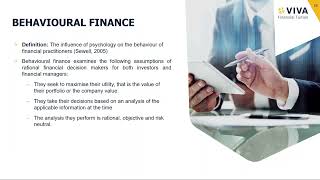 ACCA Advanced Financial Management AFM Course 4 Behavioural Finance [upl. by Anaej176]