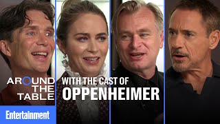 The Oppenheimer Cast Reveals How Christopher Nolan Gave Them Their Role  Around the Table [upl. by Zipporah]