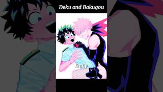 Deku n Bakugou😂❤️anime mha bnha myheroacademia deku bakugou bakudeku fyp memes shorts [upl. by Rikahs876]