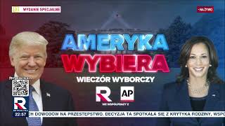 TV Republika  Początek Wieczoru Wyborczego w USA  programu quotAmeryka wybieraquot 05112024 [upl. by Ariec]