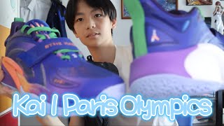 開箱sizing】Kai1 Paris Olympics ‼️（2024 Anta 門市購入） [upl. by Etnahsal]