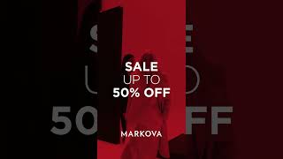 MARKOVA  SALE Up to 50 off [upl. by Ailimac]