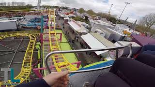 Speed Mouse Coaster Jour Foire de Caen 2018  On ride POV [upl. by Humfrey]