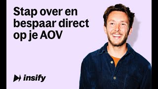 Stap over en bespaar direct op je AOV [upl. by Joell]