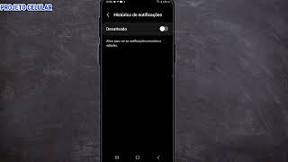Como ver o histórico de notificações SAMSUNG [upl. by Fiedler]