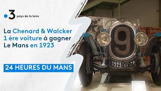 La Chenard et Walcker  première voiture victorieuse aux 24 heures du Mans en 1923 [upl. by Gilpin]