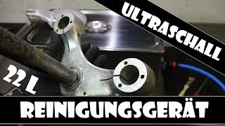 Ultraschall Reinigungsgerät  Teilereinigung im Ultraschallbad  Motorradteile reinigen [upl. by Ardaed706]