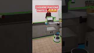 Cassiere piacione parte 2 😆😆😆 shopsimulatorsupermarket gameplaychannelita gameplayitalia [upl. by Aikym]