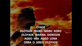 REZOS A OYA  ABBILONA LETRA  OLOYADE IBARIBA SHEKESHE [upl. by Clive707]