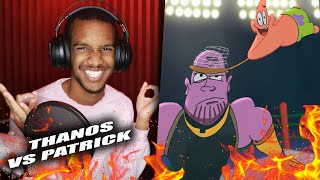 Thanos vs Patrick  Cartoon Beatbox Battle REACTION from Verbalase [upl. by Atiseret193]