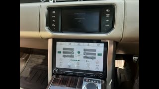 Ranger Rover L405 AC Panel Update [upl. by Eiruam868]