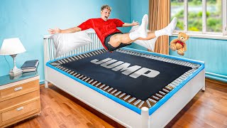 I Turned my Bed into a Trampoline [upl. by Malti]