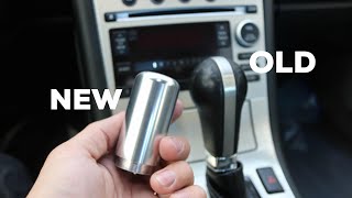 HOW TO  REPLACE YOUR AUTOMATIC SHIFT KNOB [upl. by Ewell]