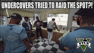 Undercovers Tried To Raid The Spot  GTA RP  Grizzley World WHITELIST [upl. by Malonis]