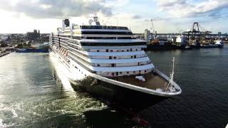 Zuiderdam amp Celebrity Infinity depart Ft Lauderdale 1192016 [upl. by Dniren]