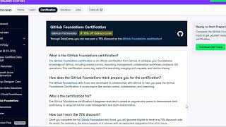 Get 75 Off GitHub Foundations Through Datacamp CLOSED [upl. by Boleslaw]