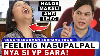 Sobrang Halakhak ng Kongresista Akala Naisahan na Nya si VP Sara Duterte [upl. by Dagny370]