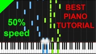 Beethoven  Moonlight sonata 3rd movement 50 speed [upl. by Sandro415]