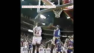 Michael Jordan Revenge Dunk on Tallest Player Ever 77 Manute Bol  RARE Shorts [upl. by Cheshire]