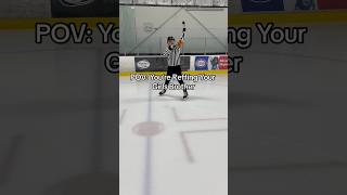 When Your Reffing Your Girlfriends Brother shorts hockey hockeyplayers [upl. by Nonrev]