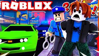 I GOT ARRESTED IN ROBLOX FOR SPEEDING [upl. by Ensoll]