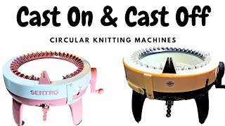 Cast On and Cast Off Knitting Machine [upl. by Haneeja871]