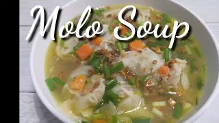 Molo Soup recipe Ilonggo Pancit molo wonton soup panlasang Filipino Pinoy video [upl. by Ellette]