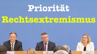 BPK  Maßnahmen gegen Rechtsextremismus  13 Februar 2024 [upl. by Evelinn]