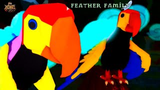 FEATHER FAMILY  NEW UPDATE MACAW [upl. by Daiz870]