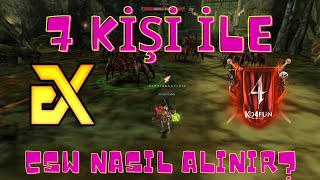 KO4FUN OFFICIAL  7 KİŞİYLE CSW NASIL ALINIR  TORDEX SUNAR [upl. by Aroel752]