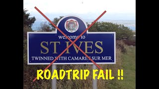 St Ives Road Trip Fail  What were we thinking [upl. by Delaney]