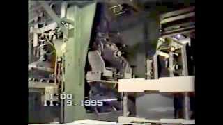 CRT TUBE VIDEOCOLOR A66ECY03X01 PRODUCTION IN ANAGNI ROME FACTORY 1995 [upl. by Inigo]