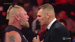 WWE RAW 41524  Brock Lesnar Returns amp Challenges Gunther raw highlights  Review [upl. by Modern203]