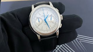 Corniche watch Chronograph Steel with White dial 39MM [upl. by Fretwell]