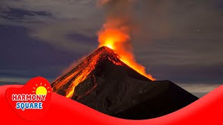 What is a Volcano  More Grades 35 Science on Harmony Square [upl. by Thadeus]