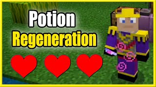 How to Make Potion of Regeneration in Minecraft 2 Minutes Long [upl. by Maisel836]