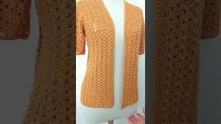 Chaqueta crochet shorts [upl. by Kneeland]