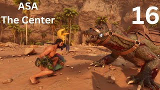 Fui por Una Arana Y Termine con Megalania  4K  The Center Ark Survival Ascended  Episode 16 [upl. by Sirk]