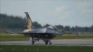 Gdynia Aerobaltic Airshow  F16 Solo Turk [upl. by Nnorahs909]