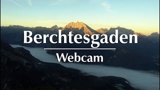 Webcam Berchtesgaden – Sonne am Kehlstein Nebel über dem Königssee [upl. by Herby591]