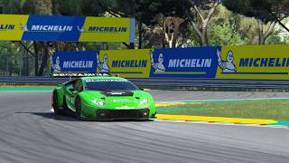 Hot Lap Lamborghini Huracan GT3  Imola WEC 2023  150415 [upl. by Licec]