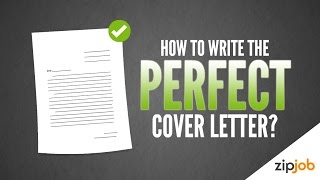 How To Write A Cover Letter Example Included [upl. by Spatz309]