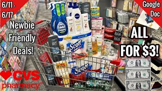 CVS Free amp Cheap Couponing Deals amp Haul  611  617 245 IN PRODUCTS FOR 3 Learn CVS Couponing [upl. by Eetnuahs]