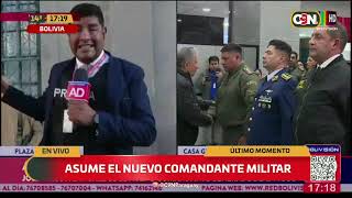 En Bolivia asume el nuevo Comandante Militar [upl. by Eboh]