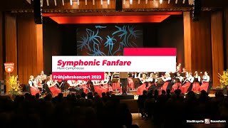 Stadtkapelle spielt Mark Camphouse  Symphonic Fanfare  1 von 8 [upl. by Anatnas]