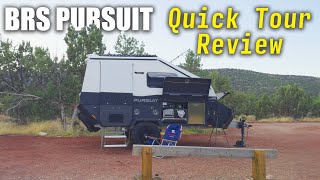 Camping A Weekend in The BRS Pursuit  Walk Around Review [upl. by Gunner132]