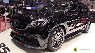 2017 Mercedes AMG GLS63 Brabus 850  Exterior and Interior Walkaround  2017 Geneva Motor Show [upl. by Inman]