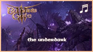 BALDURS GATE 3 Underdark Beach Music  Unofficial Soundtrack [upl. by Dirgni]