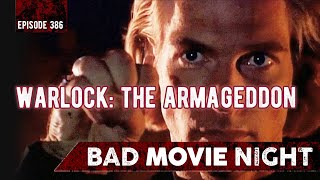 Warlock The Armageddon 1993  Bad Movie Night Podcast [upl. by Ennaeirb]